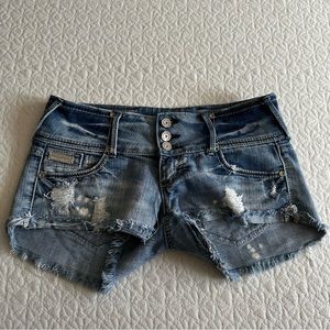 Y2K micro low rise short